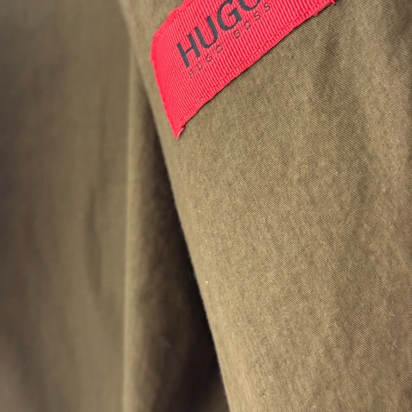 Hugo Boss khaki jacket 100% cotton XL - Picture 2 of 3